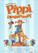 Filmplakat Pippi Langstrumpf in der Südsee