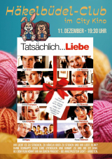 Filmplakat Häkelbüdel-Club Kino: Tatsächlich Liebe