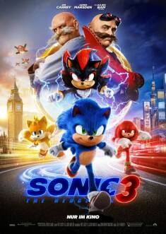 Filmplakat Vorpremiere: Sonic The Hedgehog 3