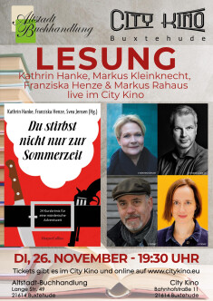 Filmplakat LESUNG - Du stirbst nicht nur zur Sommerzeit